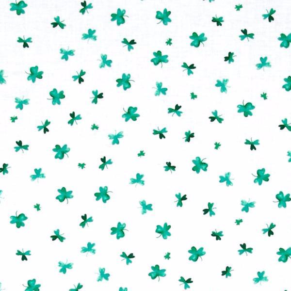 600x600 White Amp Green Watercolor Shamrock Closetofhjk