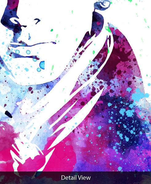 491x600 Sherlock Holmes Poster Watercolor Art, Celebrity Portraits