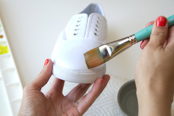 600x400 Diy Ombre Watercolor Shoes Lovely Indeed