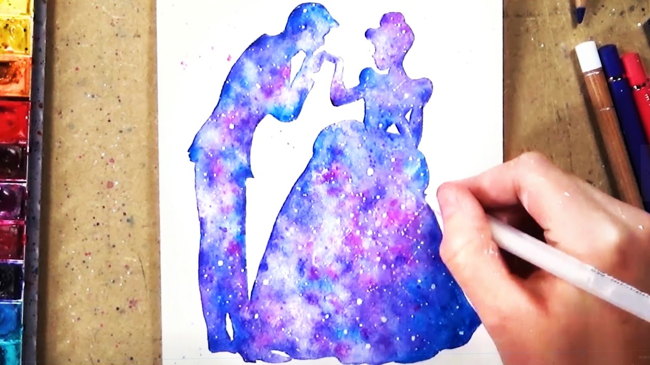 1280x720 How To Paint A Disney Silhouette