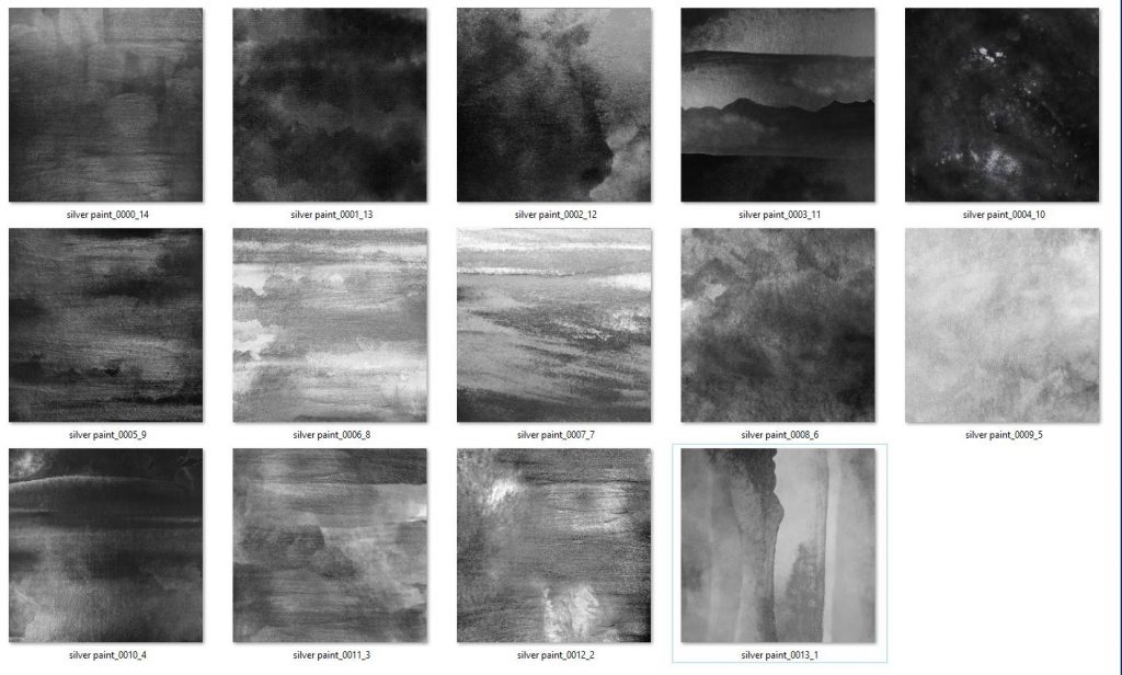 1024x616 Silver Watercolor Paint Digital Paper