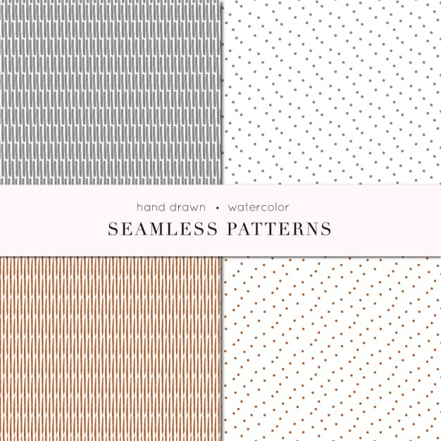 626x626 Silver And Bronze Watercolor Patterns Vector Free Download