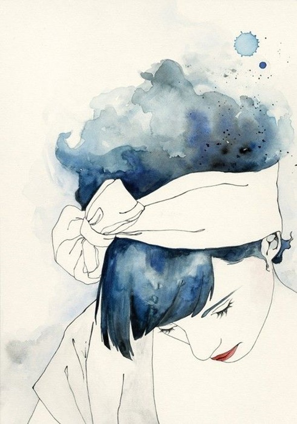 600x857 80 Simple Watercolor Painting Ideas