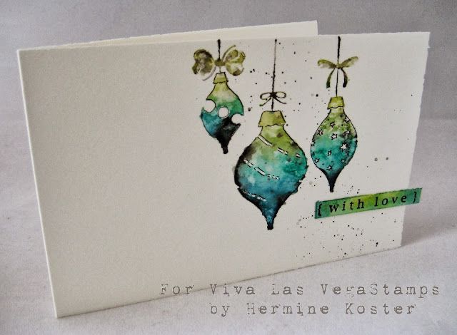 640x470 Watercolor Christmas Cards Ideas