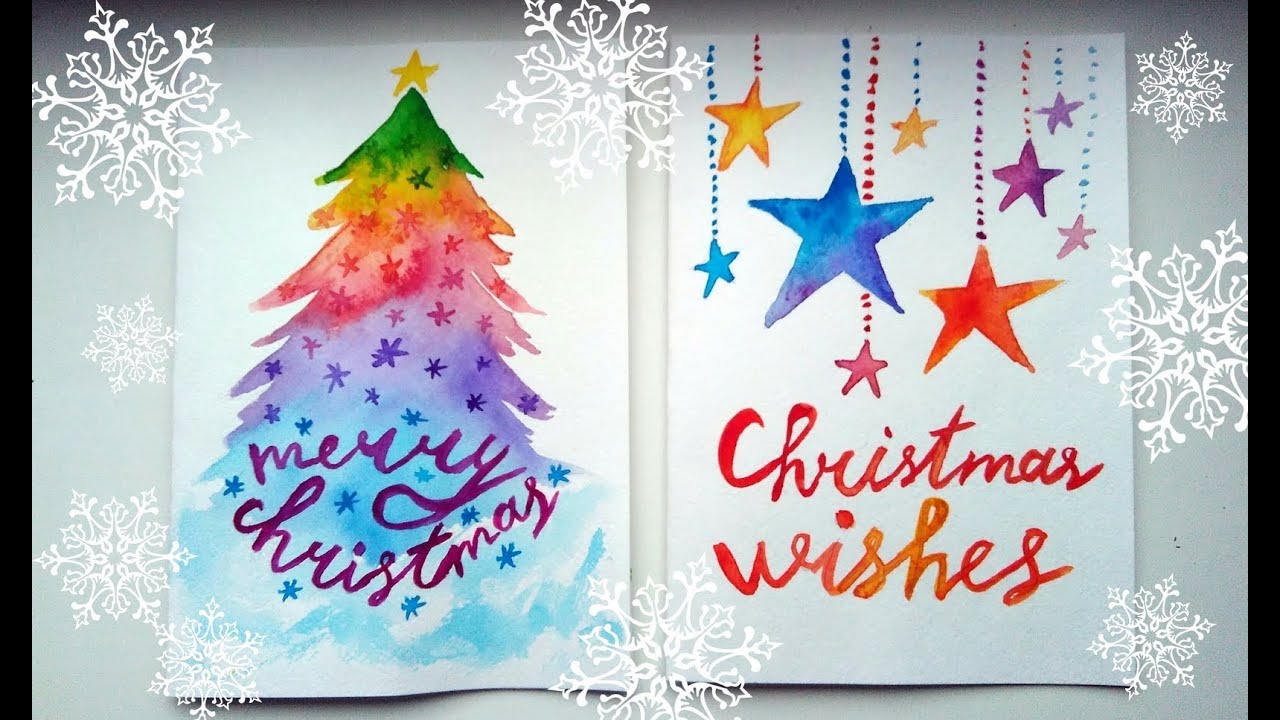 1280x720 Diy Easy Christmas Cards Ideas