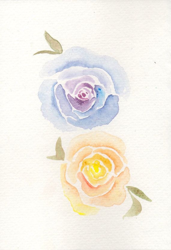 570x833 Pictures Simple Watercolor Flowers,