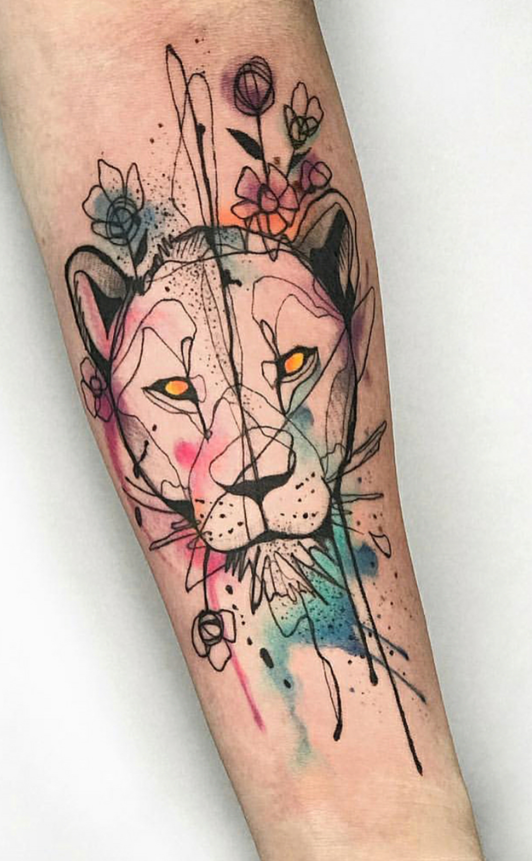 1080x1748 Watercolor Tattoos