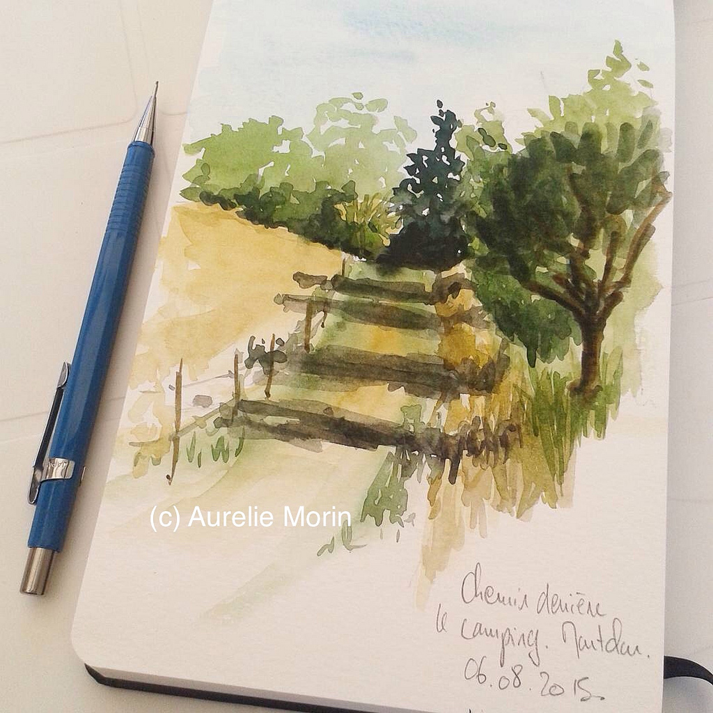 1024x1024 Holiday Watercolor Sketching.