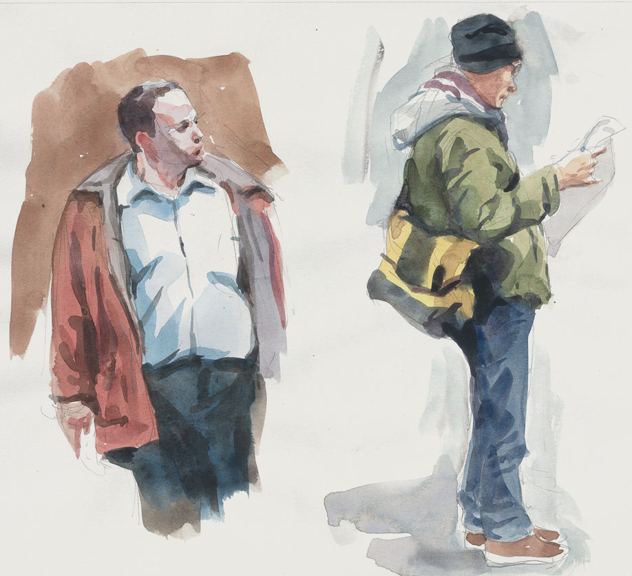 918x837 Art In A Busy World Watercolor Sketches And A Video Tutorial