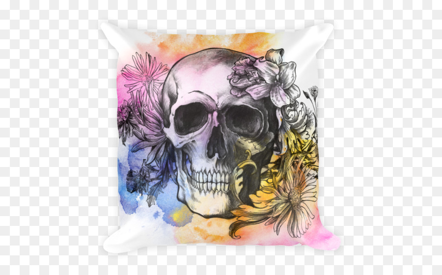 900x560 Calavera Watercolor Painting Skull Canvas Tattoo