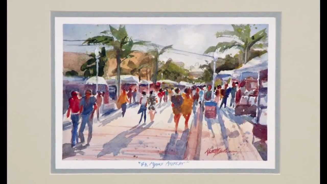 1280x720 Making A Small Watercolor Painting