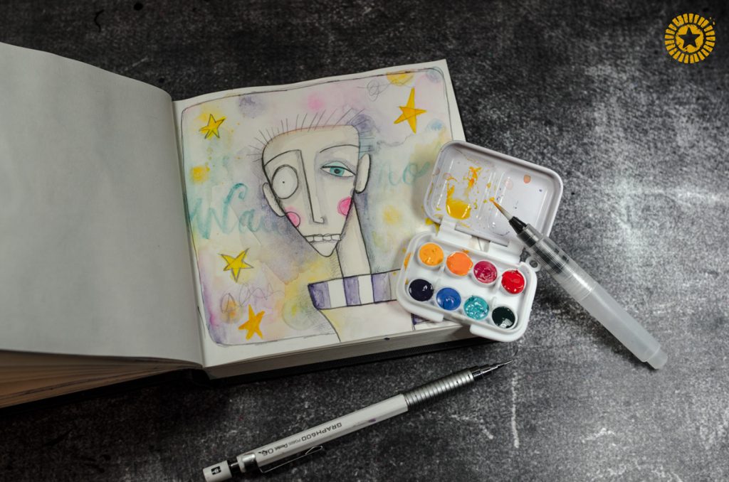1024x678 Tiny Watercolor Palette Journal Hack Bloknote.nl