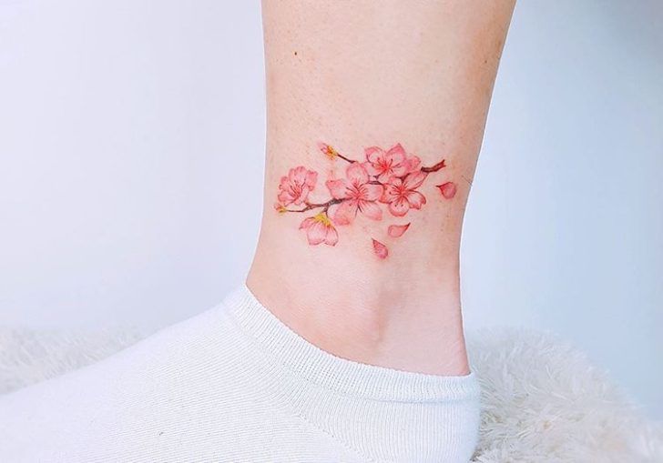 728x509 Small Flower Tattoos Tulip Watercolor, Flower And