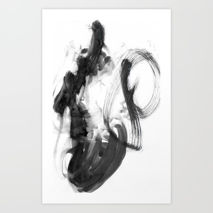 700x700 Smoke Watercolor Art Print By Kritzelkratzelkunst Society6