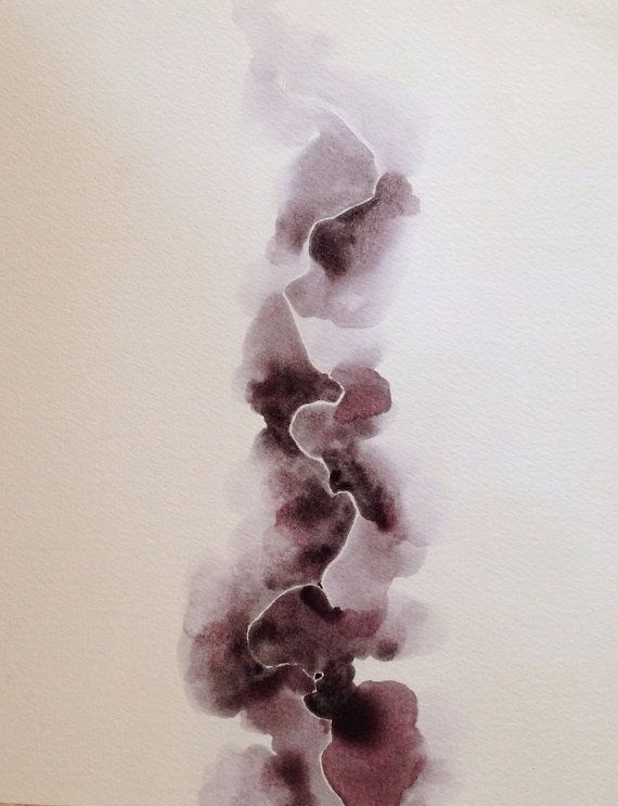 570x743 Watercolor Smoke