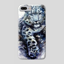 210x210 Snow Leopard Watercolor, An Art Canvas By Konstantin Kalinin