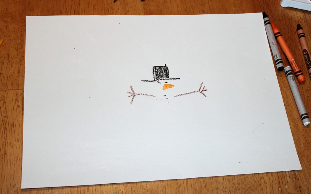 1050x656 Snowman Watercolor Painting Frugal Fun For Boys And Girls