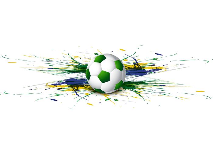 700x490 Soccer With Colorful Watercolor