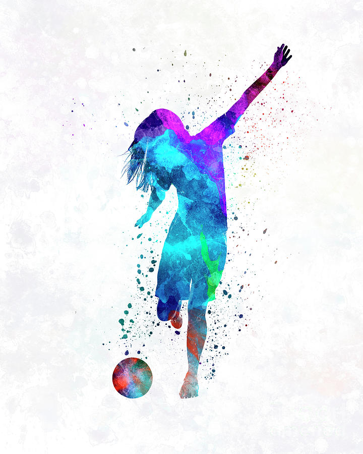 10 Watercolor Soccer Paintings That Will Make You Want to Lace Up Your Cleats