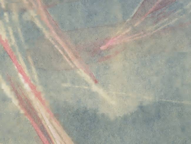 650x491 Fall Pine Needles Soft Watercolor Painting By John Nanian