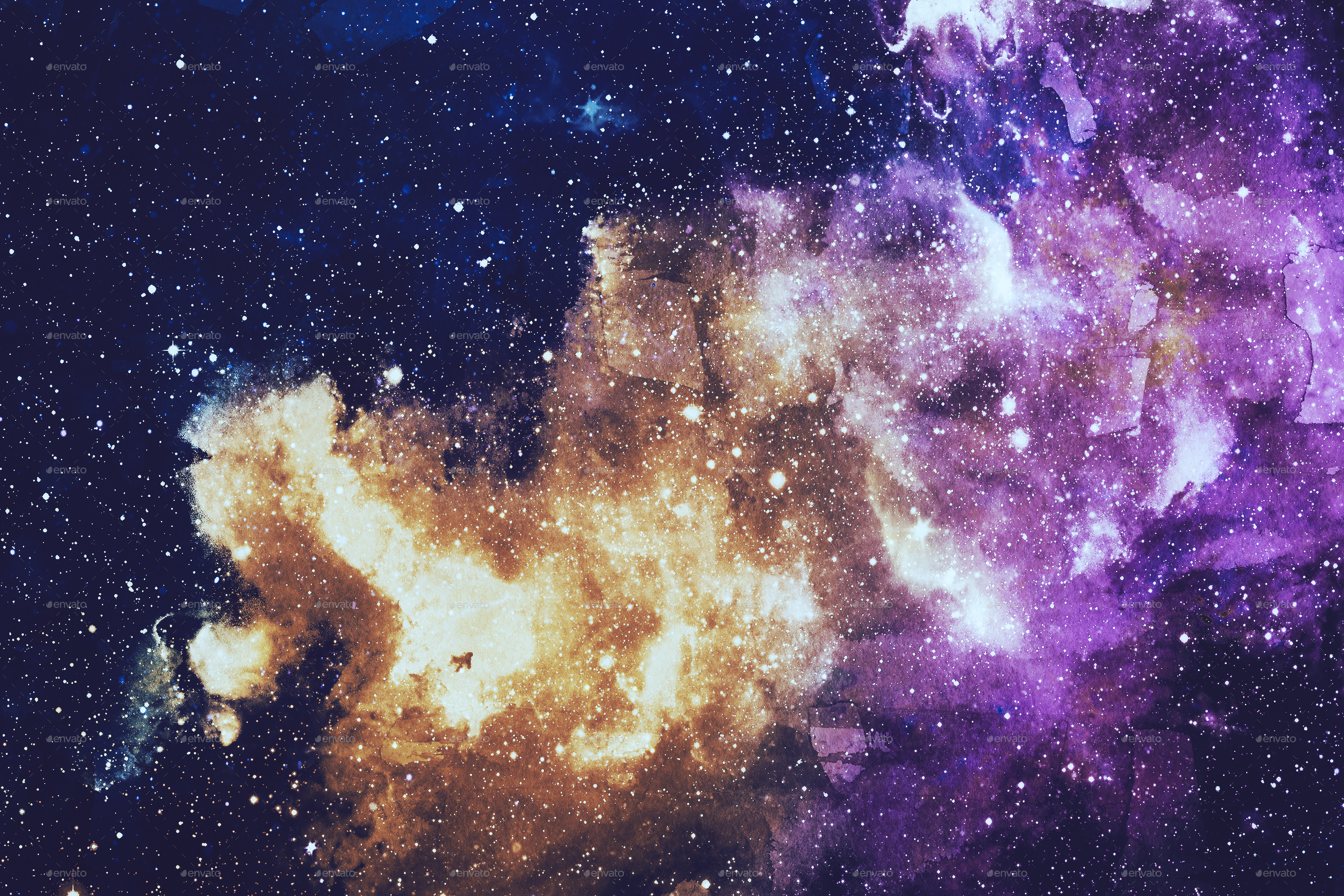 3000x2000 Watercolor Space Backgrounds By Kauster