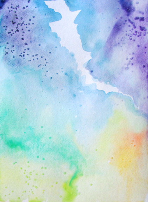 508x690 Fun Watercolor Galaxy And Space Paintings