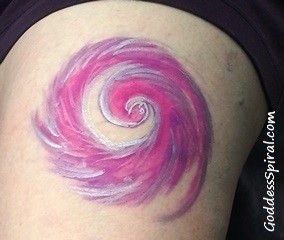 284x240 Watercolor Blessing Goddess Spiral Health Coaching