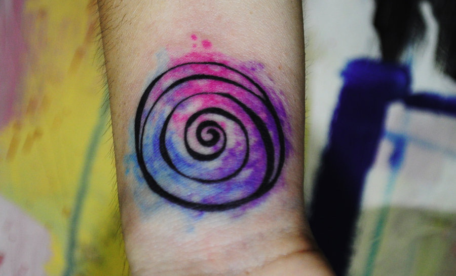 900x544 Watercolor Spiral By Koraykaragozler