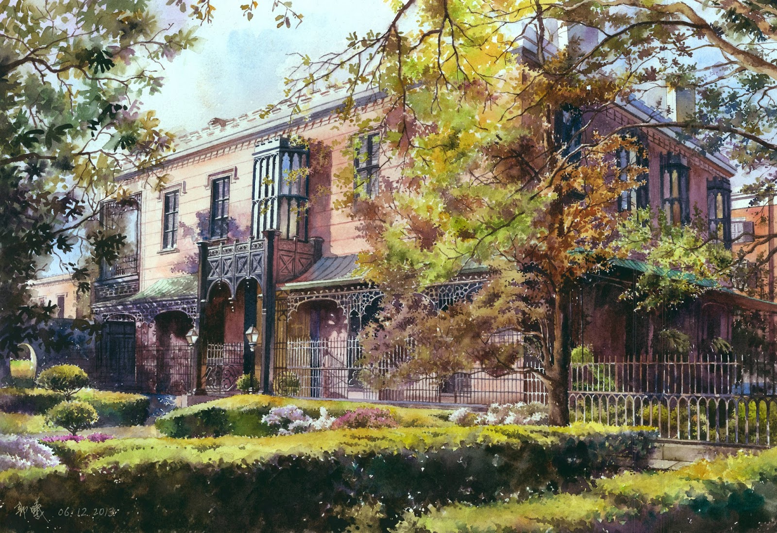 1600x1098 Xi Guo Watercolor