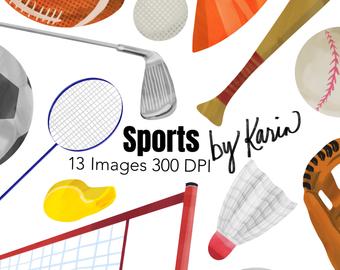 340x270 Sports Watercolor Etsy