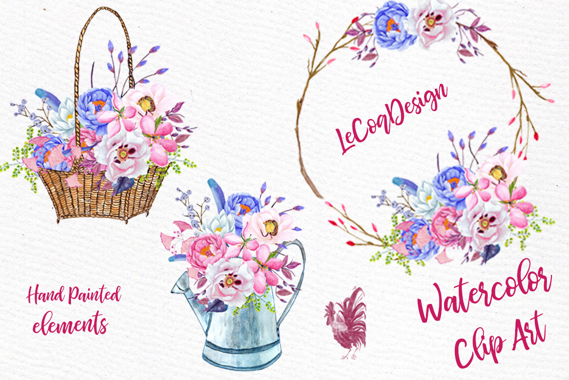 1162x775 Watercolor Flowers Watercolor Clipart Spring Flowers By