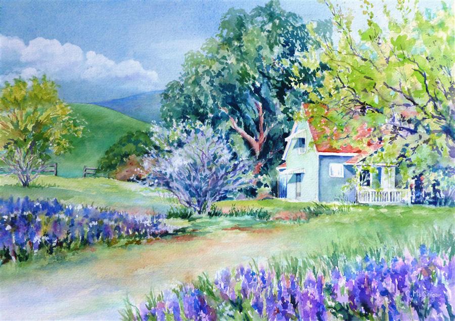 900x635 Spring Watercolor Paintings