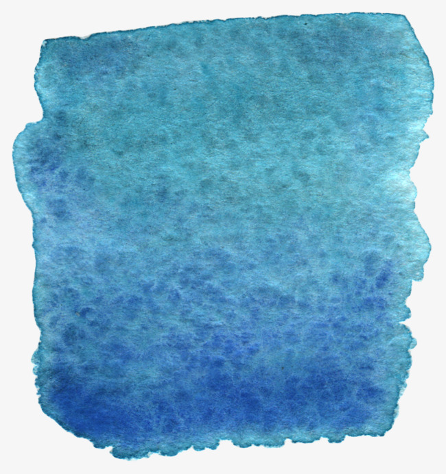 650x692 Super Beautiful Watercolor Ink Blue Square, Watercolor Clipart