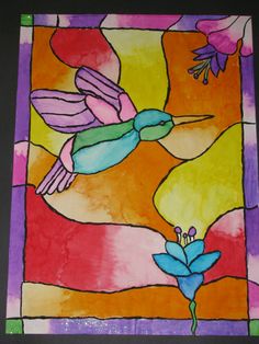236x314 Stained Glass Watercolor