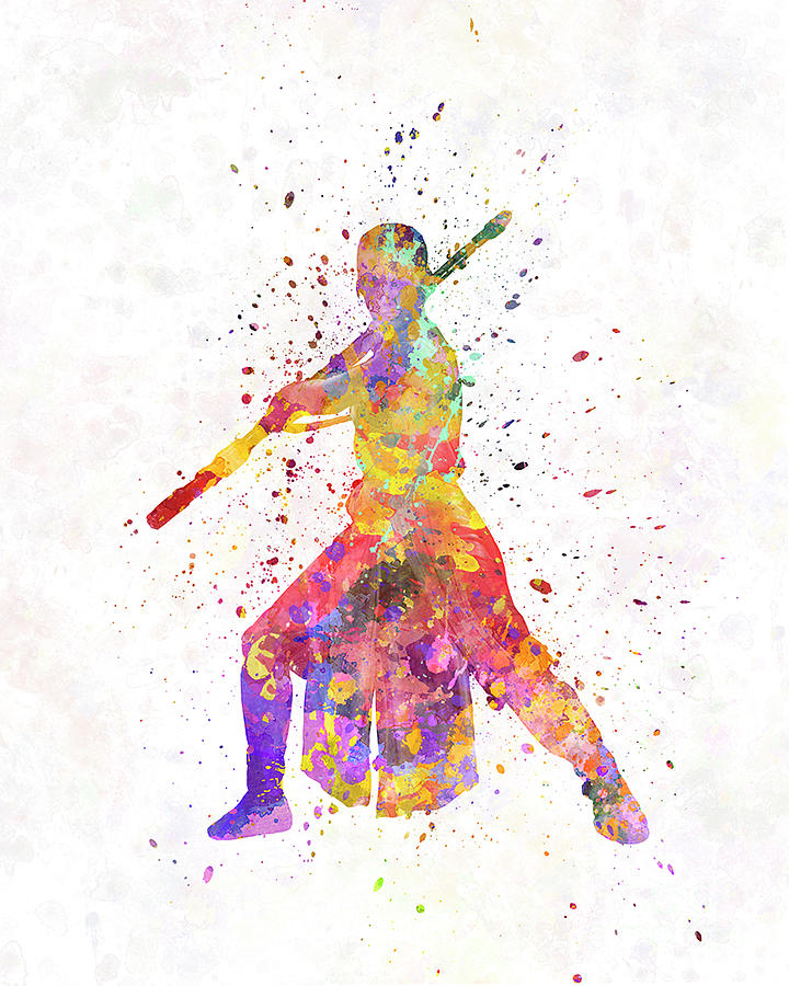 720x900 Rey Star Wars 02 In Watercolor Painting By Pablo Romero