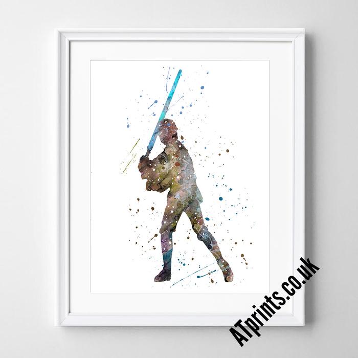 700x700 Star Wars Watercolour Art Print Atprints