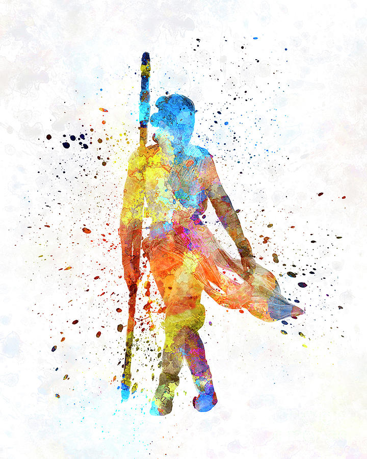 720x900 Rey Star Wars 01 In Watercolor Painting By Pablo Romero