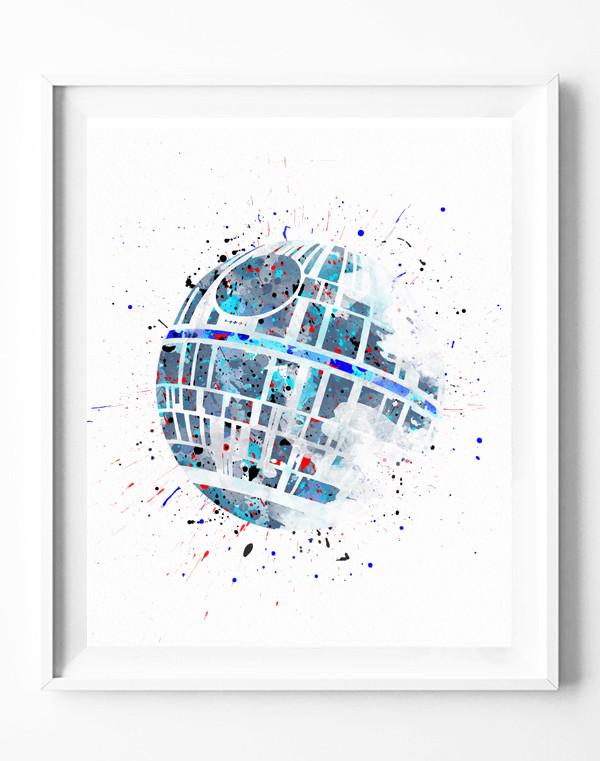 Star Wars Watercolor Painting at GetDrawings | Free download