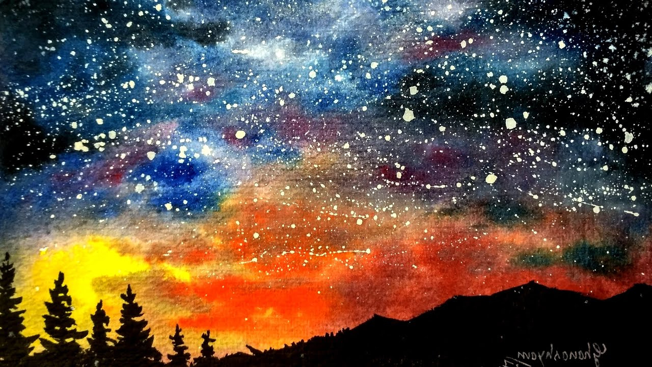The best free Sky watercolor images. Download from 678 free watercolors ...