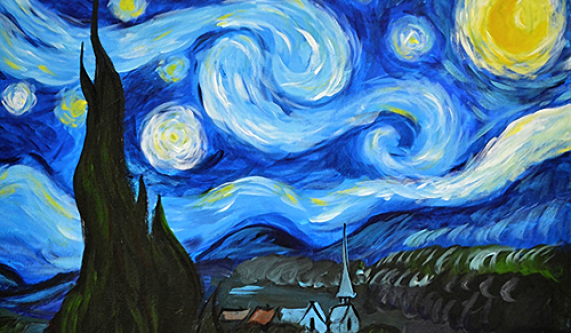 571x333 Byob Painting Starry Night