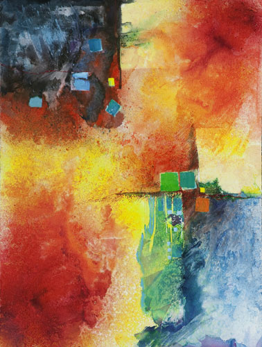 378x500 Watercolor Abstraction Puts Fun And Freedom In Your Art