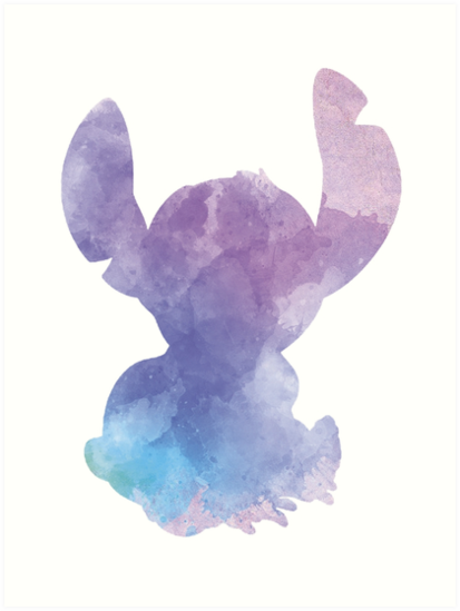 413x549 Watercolor Stitch Art Prints By Oceanegp Redbubble