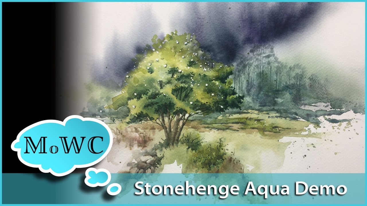 1280x720 Stonehenge Aqua Watercolor Paper Review And Demo