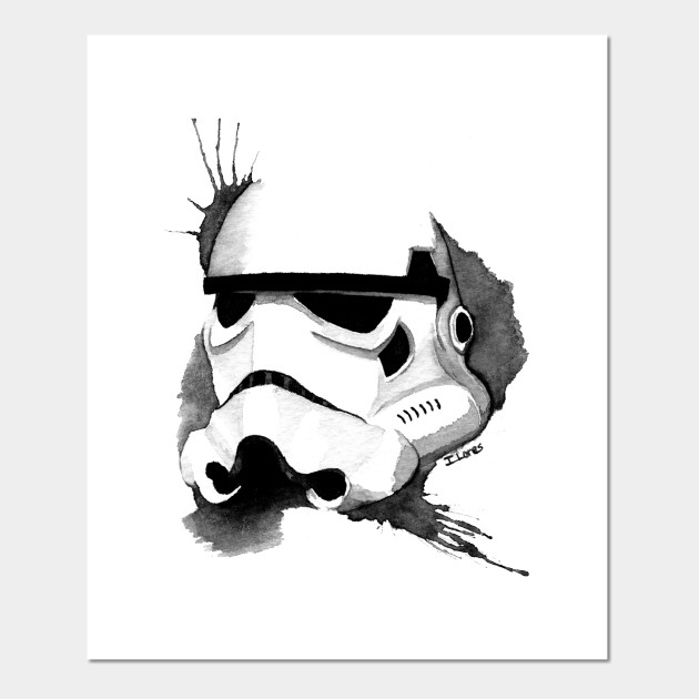 630x630 Stormtrooper Watercolor Minimal