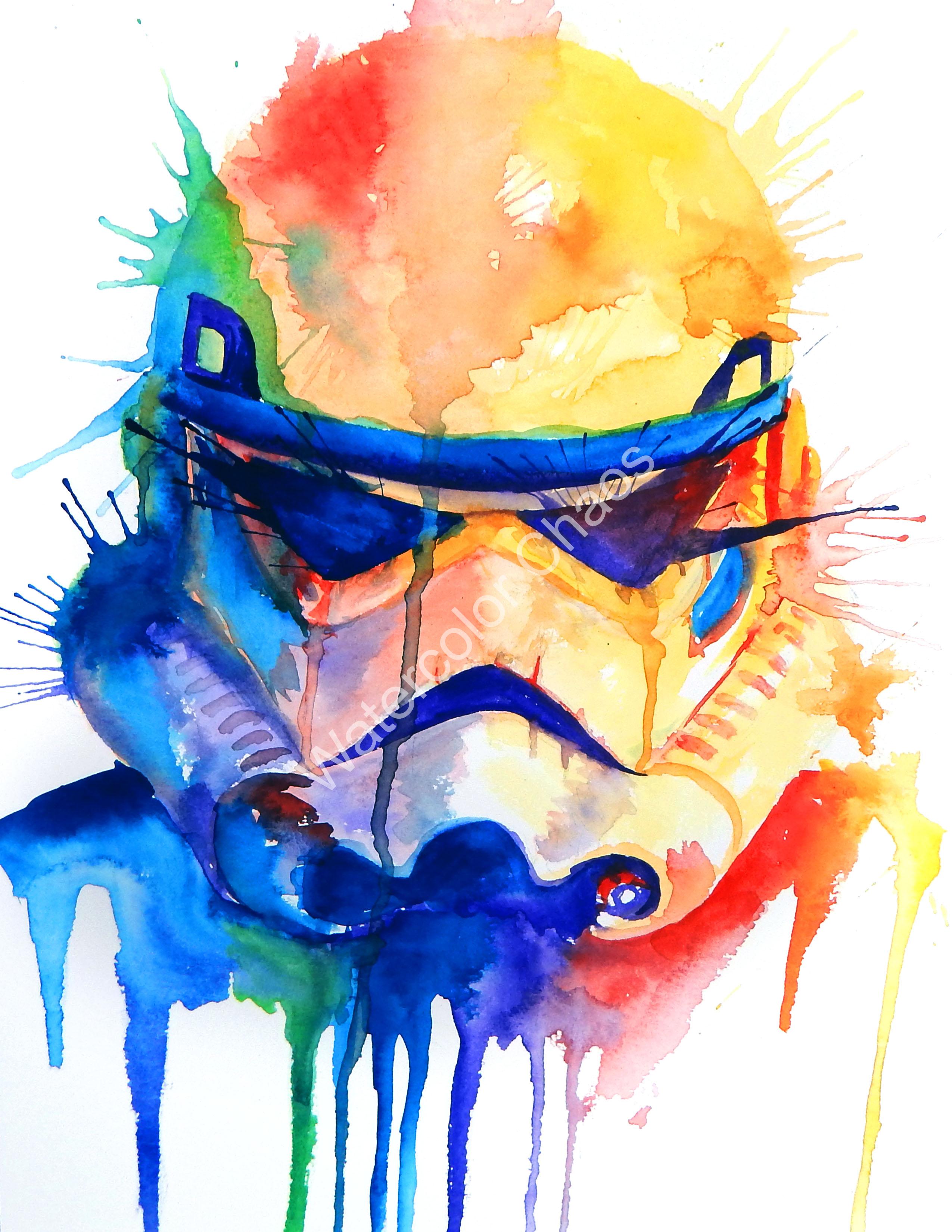 2550x3300 Stormtrooper Watercolor Chaos