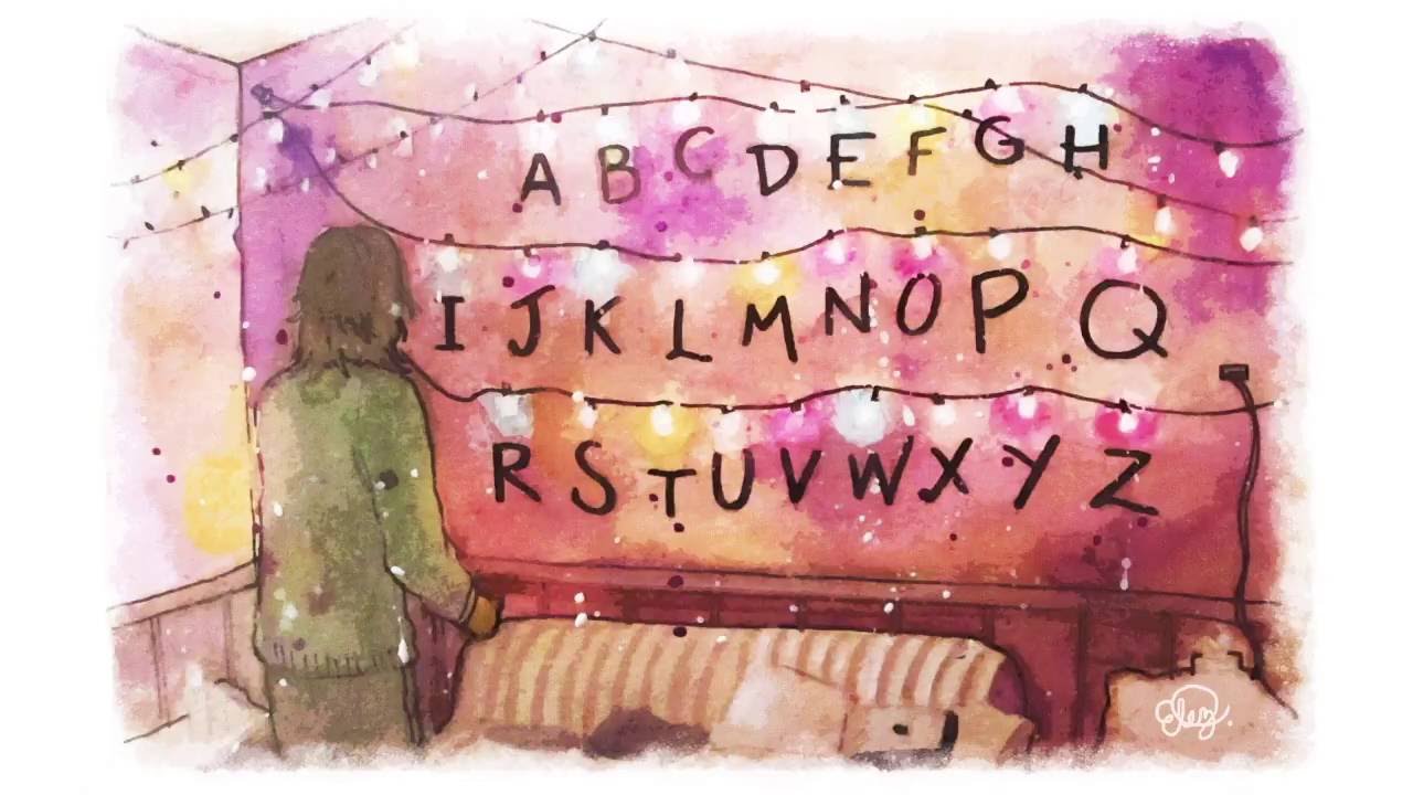 1280x720 Stranger Things] Watercolor Painting