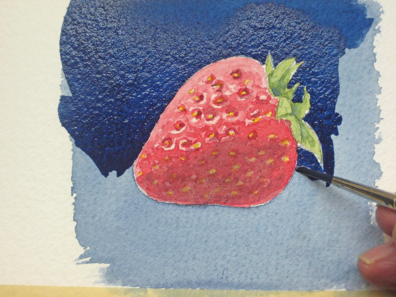 1600x1200 How To Paint Strawberries