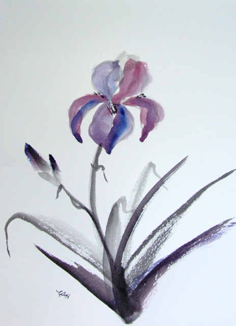 464x640 Sumi E Carolhughesart