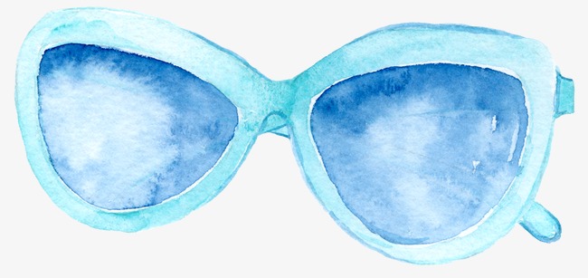 650x307 Sunglasses, Sunglasses Clipart, Summer, Watercolor Png Image And