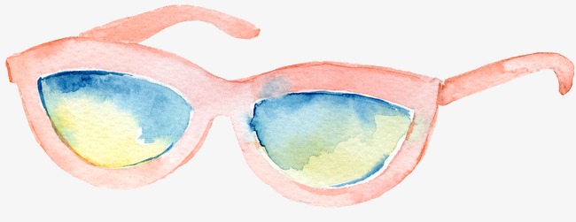 650x251 Sunglasses, Sunglasses Clipart, Watercolor, Summer Png Image And